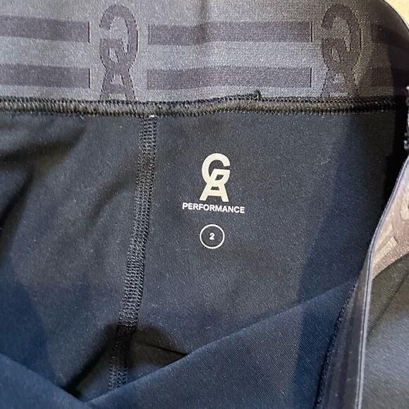 Good American Black Compression Capri Leggings | Sz 2 - Picture 3 of 4